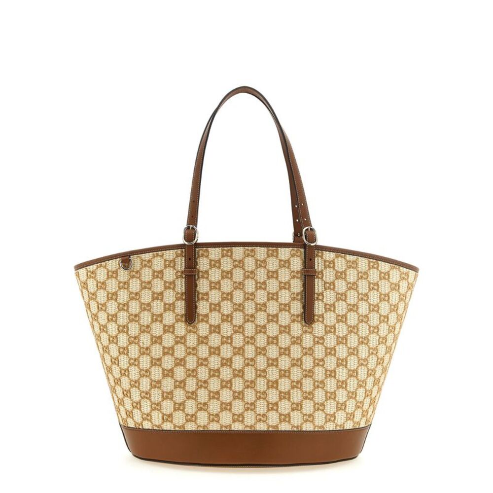 Gucci Women's Large Woven Shopping Bag